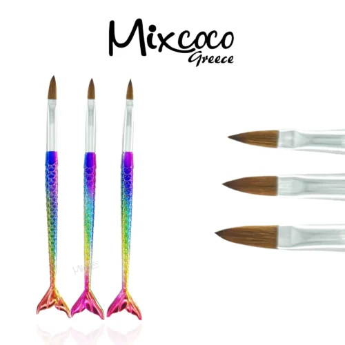 set_pinelon_akrylikou_rainbow_mermaid_3tmch