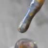 Rubber Base Purple-Gold Flake