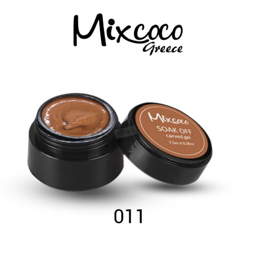4D Color Gel πλαστελίνη για σχέδια 10g 011 Καφέ