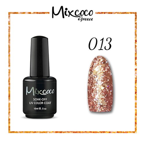 Rock Sparkling Gel 13 Color 15ml Xρυσό