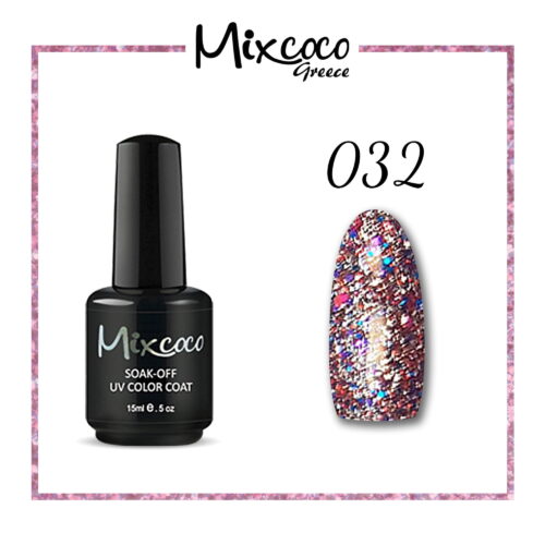 Rock Sparkling Gel 32 Color 15ml Φούξια