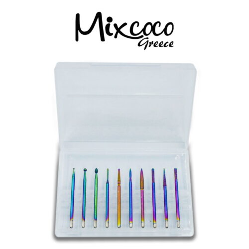 Σετ φρέζες combi manicure 10τμχ B