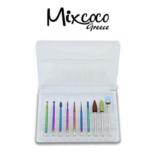 Σετ φρέζες combi manicure 10τμχ Α