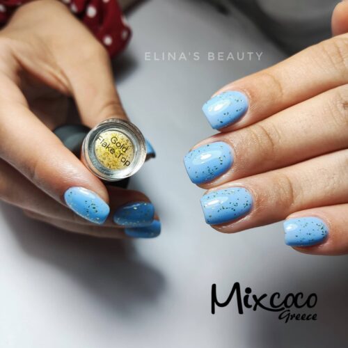 SC-1210 Ημιμόνιμο Βερνίκι Mixcoco 15ml (Sky Blue)