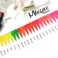SMC 014 Ημιμόνιμο Βερνίκι Mixcoco 15ml (Clear-Fluo Κίτρινο)
