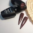 SMC 151 Ημιμόνιμο Βερνίκι Mixcoco 15ml (Μελιτζανί Glitter)