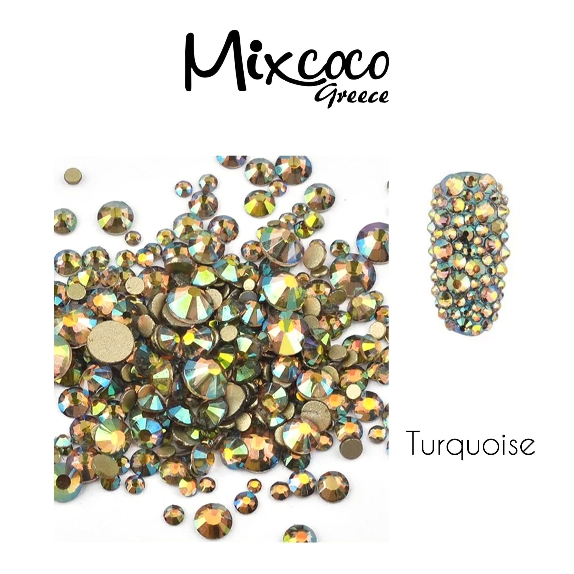 Multi Strass 1440τμχ Turquoise