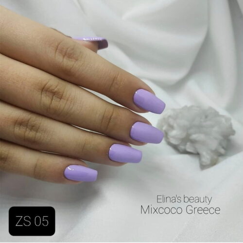 ZS-005 Ημιμόνιμο Βερνίκι Mixcoco 15ml Purple Flavor (Ημιμόνιμα Βερνίκια)
