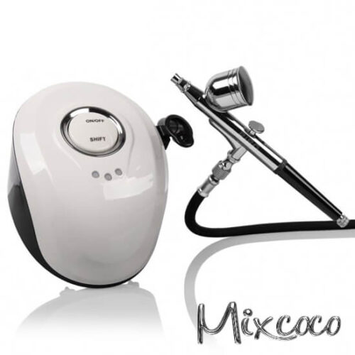 Αερογράφος νυχιών Λευκός ενσύρματος Mixcoco
