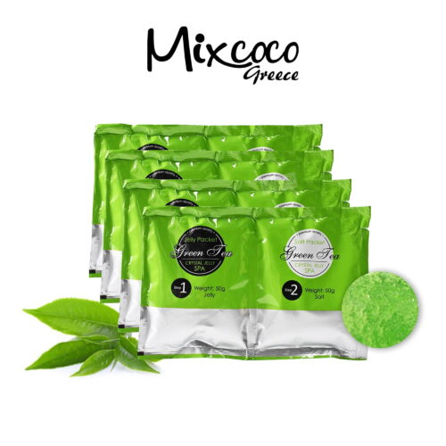 Crystal Jelly Salt Scrub 50gr Green Tea
