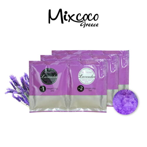 Crystal Jelly Salt Scrub 50gr Lavender