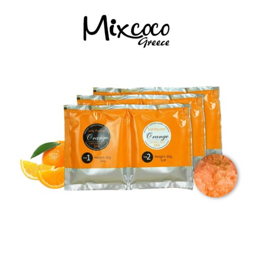 Crystal Jelly Salt Scrub 50gr Orange