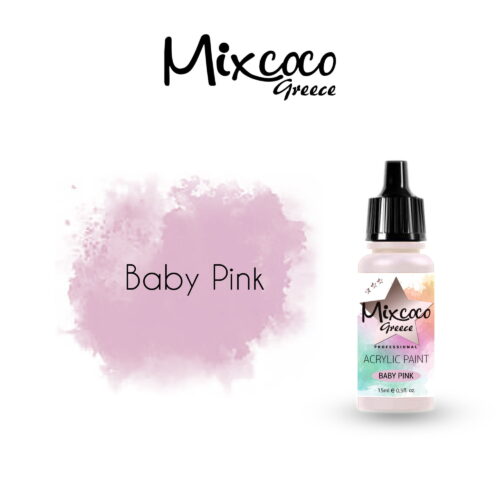ΑΚΡΥΛΙΚΟ ΧΡΩΜΑ ΑΕΡΟΓΡΑΦΟΥ BABY PINK 15ML