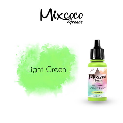 ΑΚΡΥΛΙΚΟ ΧΡΩΜΑ ΑΕΡΟΓΡΑΦΟΥ LIGHT GREEN 15ML