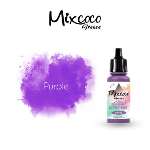 ΑΚΡΥΛΙΚΟ ΧΡΩΜΑ ΑΕΡΟΓΡΑΦΟΥ PURPLE 15ML