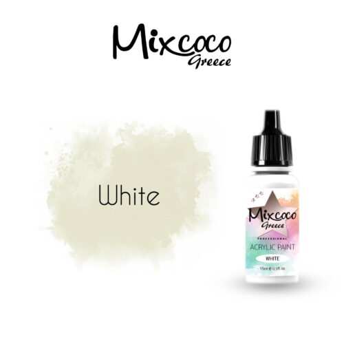 Ακρυλικό χρώμα αερογράφου White 15ml