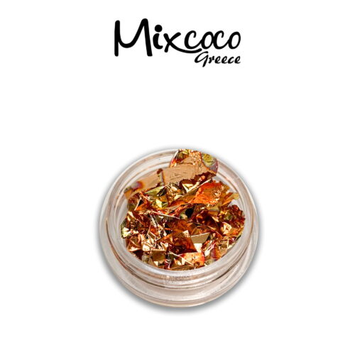 Nail Foil Red Gold 1τμχ