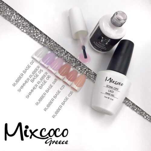 Rubber Base 35 Beige (Βάση Καουτσούκ) Mixcoco 15ml