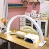 Επιτραπέζιο Φωτιστικό Led Half Moon 750mm Μαύρο