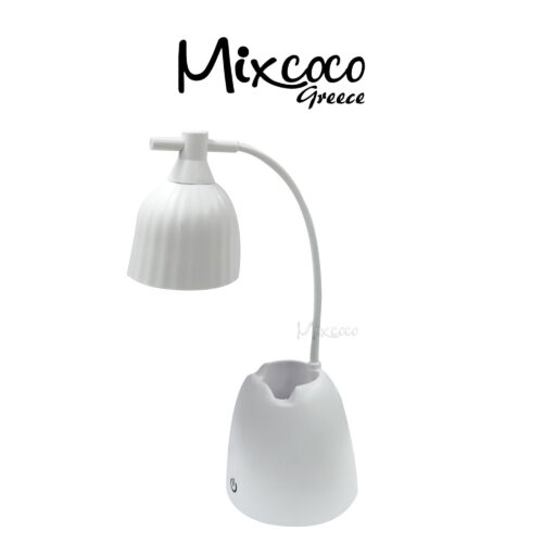 Επαναφορτιζόμενη Mini Led/ Uv Λάμπα 24W Λευκή