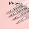 Κασετίνα με Πινέλα Nail Art 16τμχ