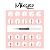 Κασετίνα με Πινέλα Nail Art 16τμχ