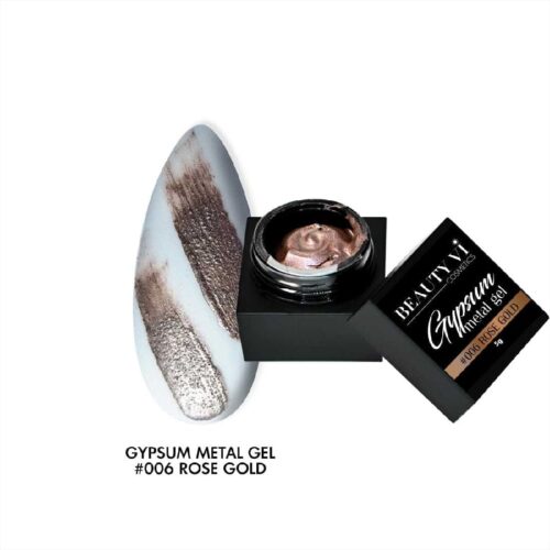 GYPSUM METAL GEL 5GR ROSE GOLD