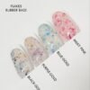 Rubber Base Milky Pink Flake 15ml - Image 3