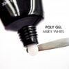 POLY GEL MIXCOCO 60ML MILKY WHITE - Image 2