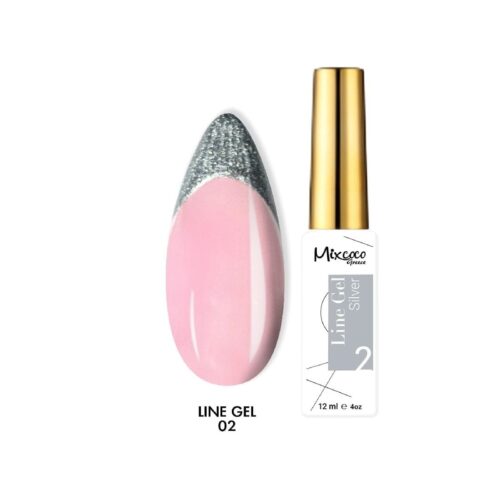 LINE GEL 02 SILVER