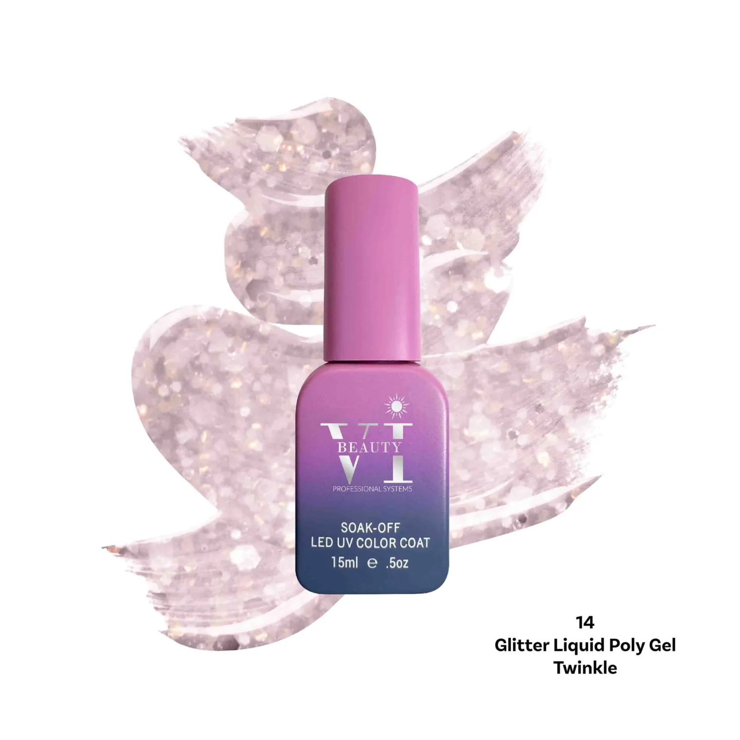 14 GLITTER LIQUID POLY GEL TWINKLE_1