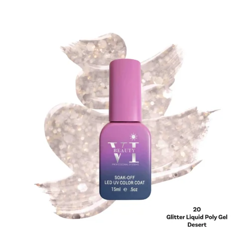 20 GLITTER LIQUID POLY GEL DESERT_1