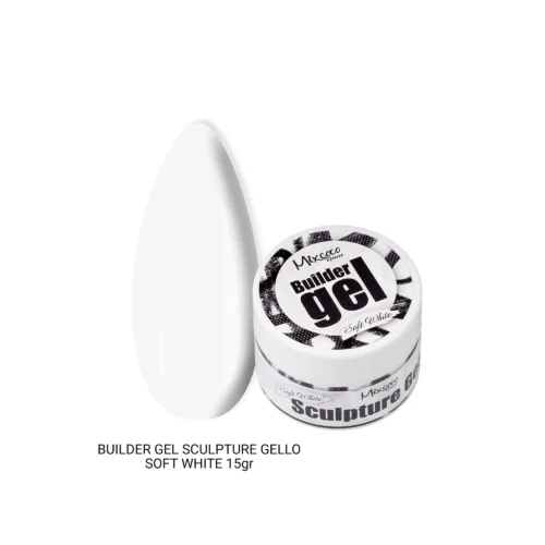 BUILDER GEL SCULPTURE SOFT WHITE 15GR