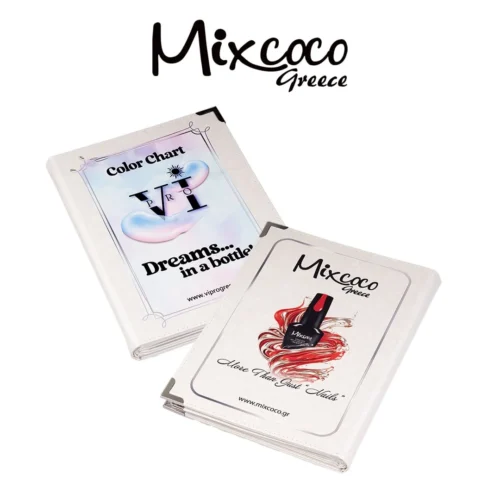 ΔΕΡΜΑΤΙΝΟ BOOK ΔΕΙΓΜΑΤΙΣΜΟΥ mixcoco 1