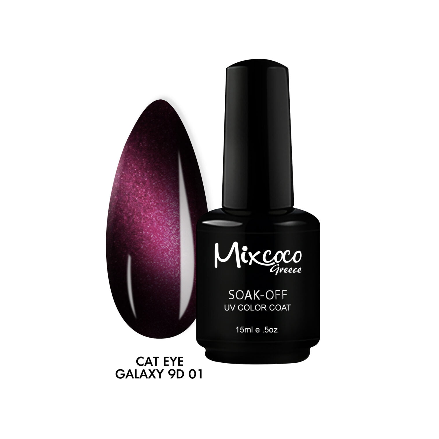 Cat Eye Galaxy 9D 15ml 001 Μπρονζέ