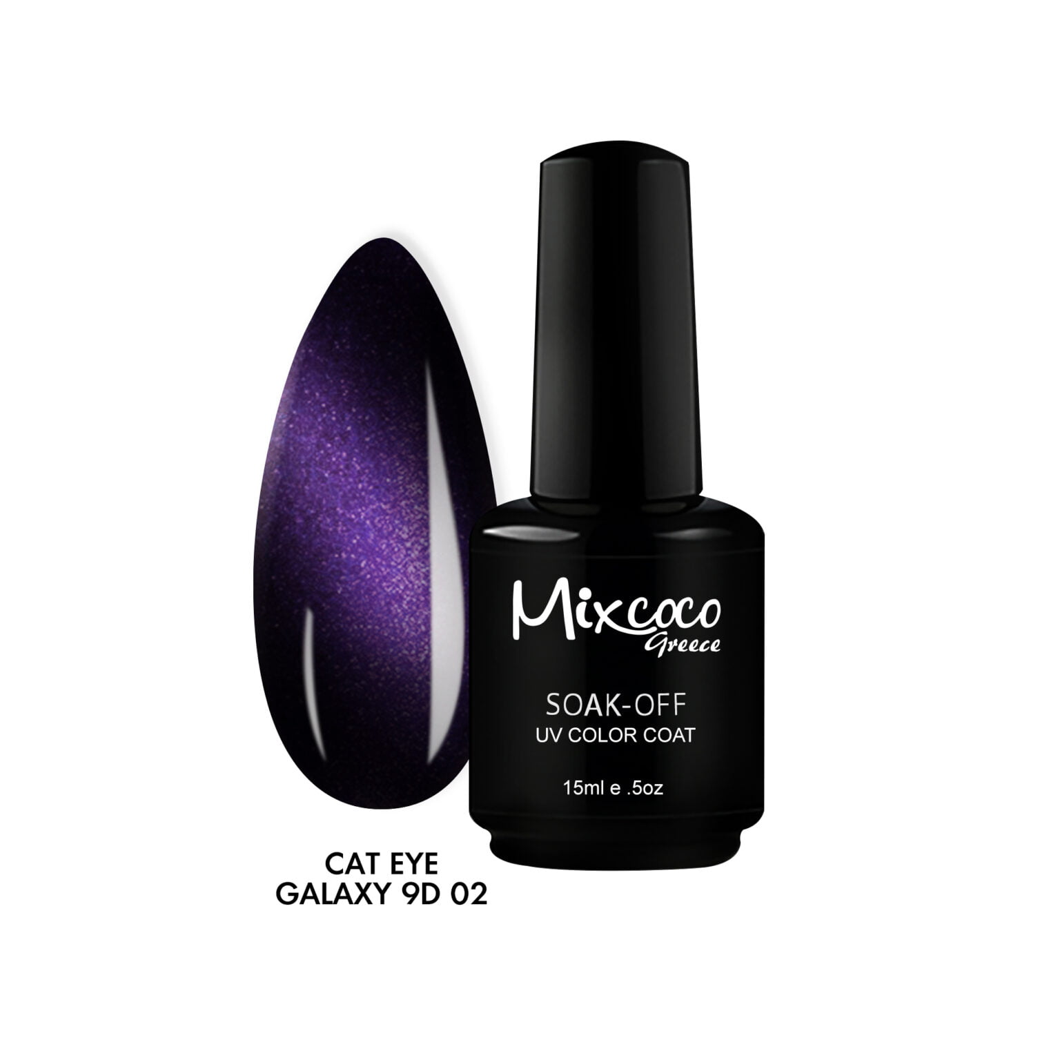 Cat Eye Galaxy 9D 15ml 002 Φούξια