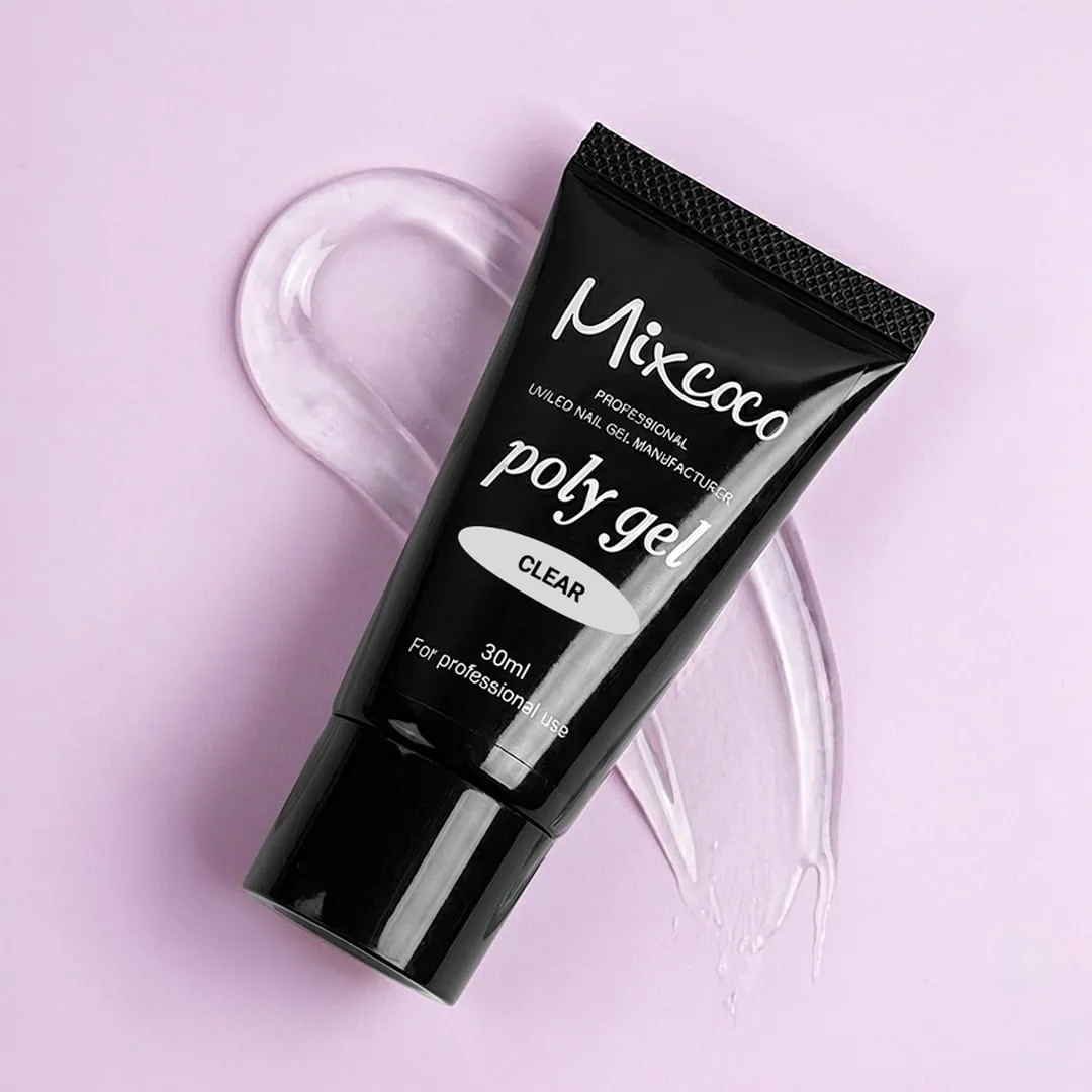 CLEAR POLY GEL 30ml MIXCOCO (1)