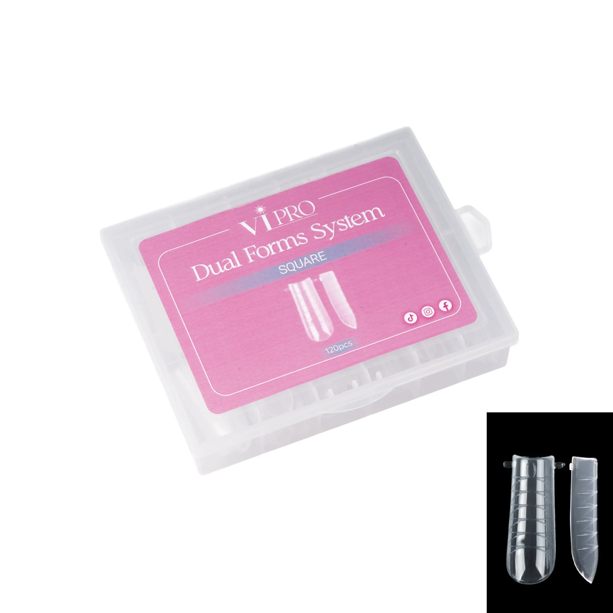 DUAL FORMS SQUARE 120PCS