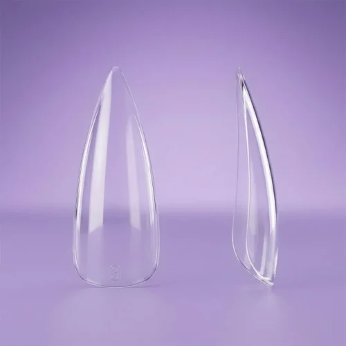 CLEAR SOFT GEL TIPS MIDIUM STILLETO