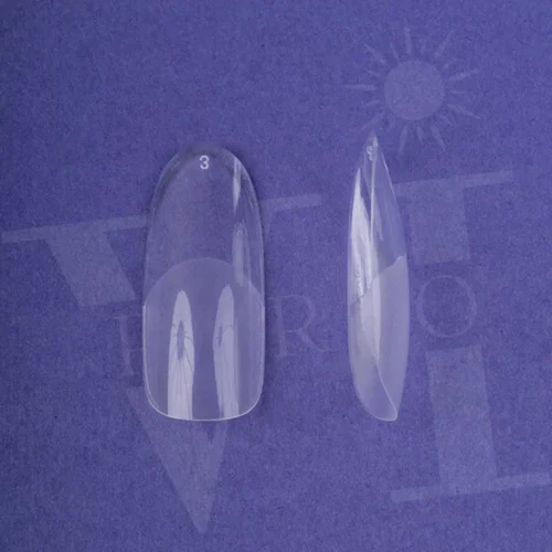 HALF BUFFED SOFT GEL TIPS OVAL