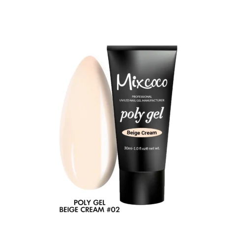 POLY GEL -BEIGE CREAM - 30ML