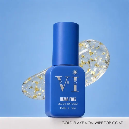 GOLD FLAKE NON WIPE TOP COAT