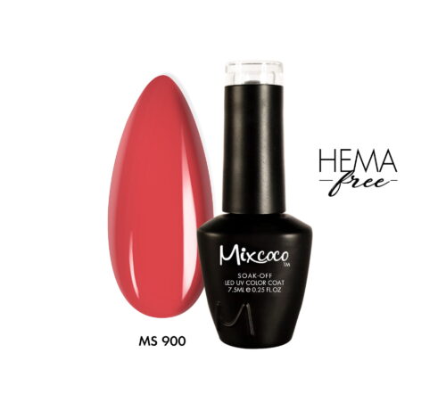 MS-900 Ημιμόνιμο Βερνίκι 7.5ml Φθινοπωρινό Κοραλί Mixcoco