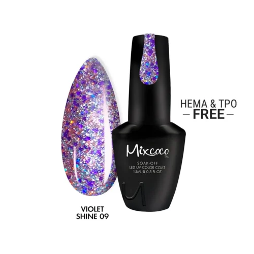 Violet Shine Gel 09 Hema-TPO Free