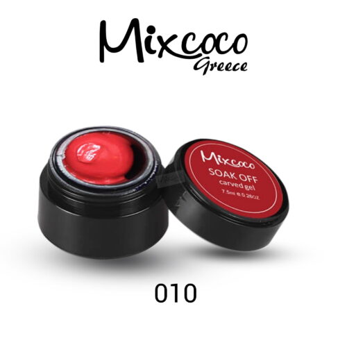 4D Color Gel πλαστελίνη για σχέδια 10g 010 Κόκκινη