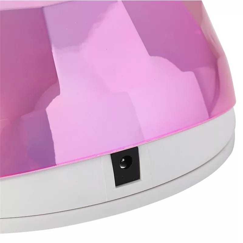 Λάμπα Πολυμερισμού SUN UV LED D5 Max 120W Μεταλλική Ροζ