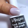 Light Purple French Manicure 15ml (Ημιμόνιμα Βερνίκια)