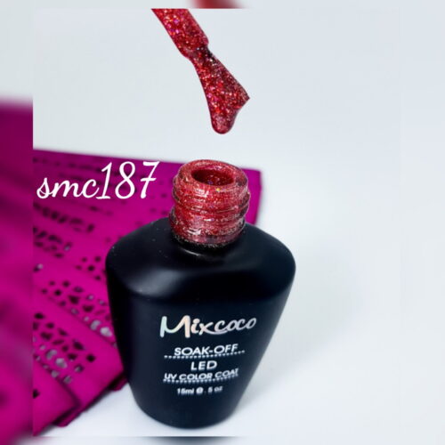 SMC 187 Ημιμόνιμο Βερνίκι Mixcoco 15ml Diamond (Ημιμόνιμα Βερνίκια)