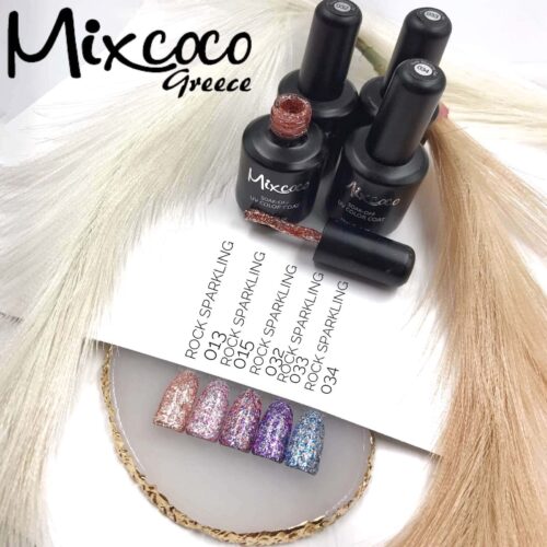 Rock Sparkling Gel 34 Color 15ml Μπλε