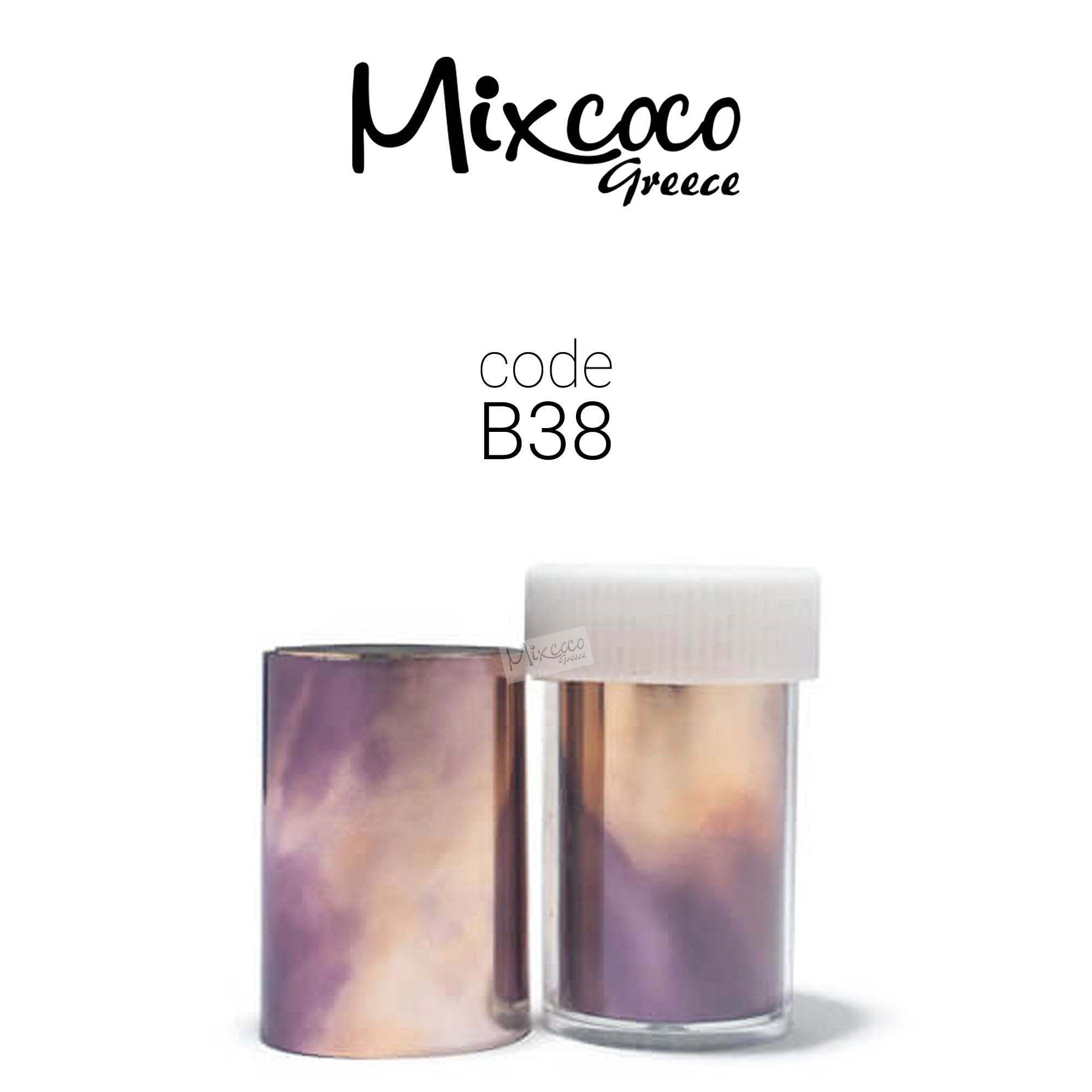 Nail Foil B38 1τμχ